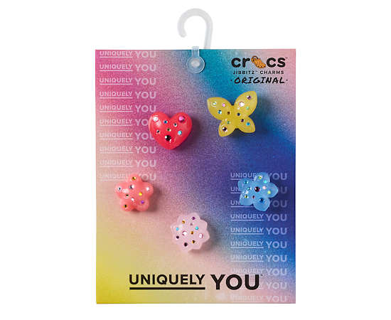 CROCS-UNISEX DAINTY GEM FLORAL 5 PACK JIBBITZ