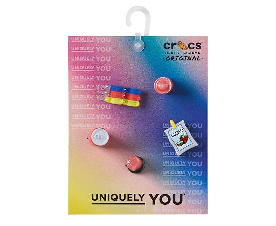 CROCS-UNISEX JUNK SNACKS 5 PACK JIBBITZ