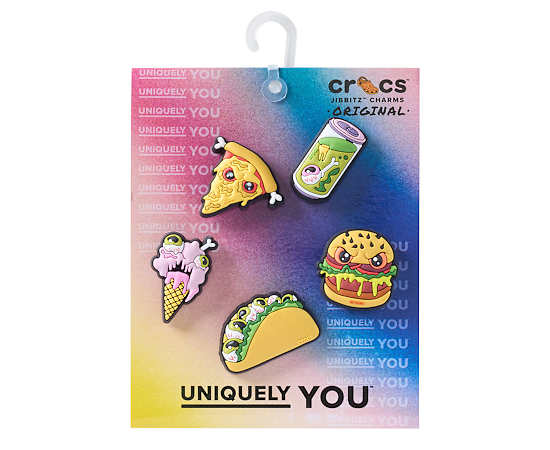 CROCS-UNISEX SPOOKY SNACKS 5 PACK JIBBITZ