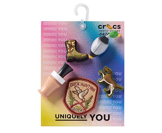 CROCS-UNISEX DUCK HUNTING 5 PACK JIBBITZ