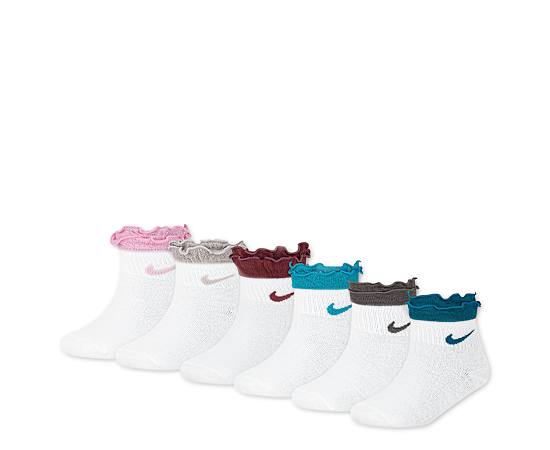 NIKE-GIRLS QUARTER SOCKS 6 PAIRS