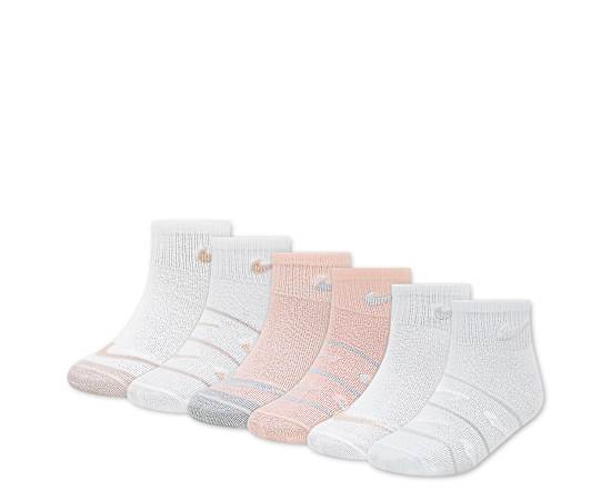 NIKE-GIRLS QUARTER SOCKS 6 PAIRS