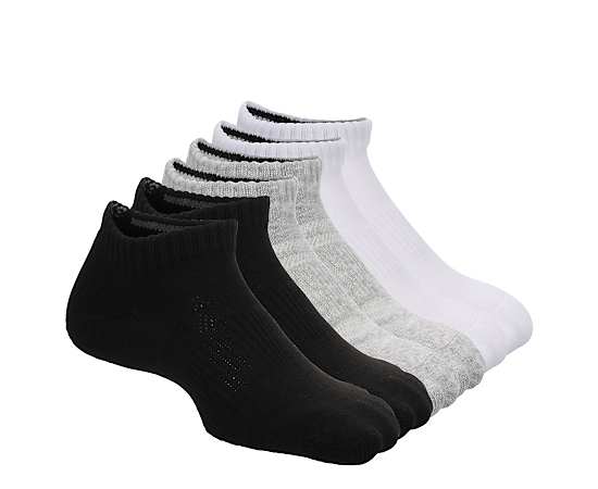 RACK ROOM-BOYS EXTRA SMALL NO SHOW SOCKS 6 PAIRS