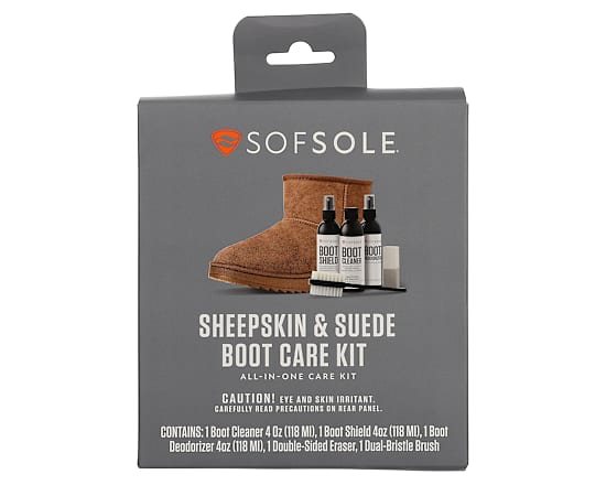 SOF SOLE-UNISEX SHEEPSKIN AND SUEDE BOOT CARE KIT