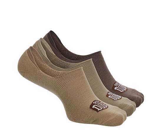 HEYDUDE-MENS L/XL NO SHOW SOCKS 3 PAIRS