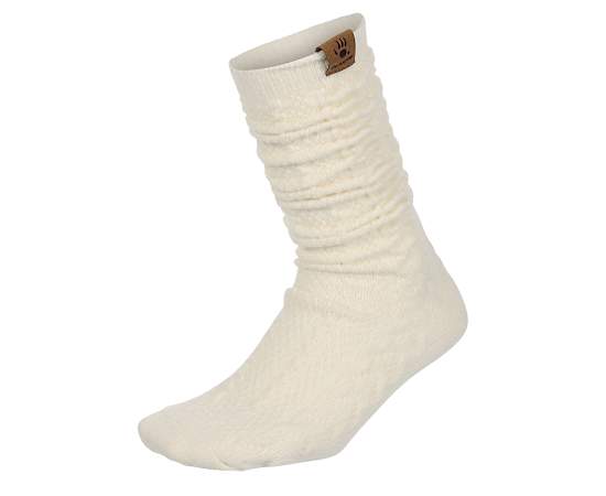 BEARPAW-WOMENS CABLE KNEE HIGH SOCKS 1 PAIR