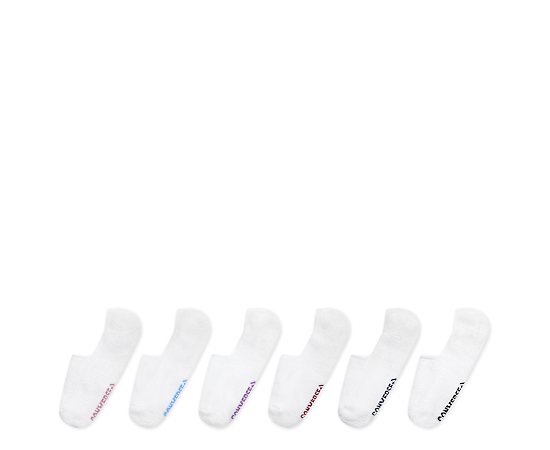 CONVERSE-WOMENS LINER SOCKS 6 PAIRS