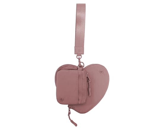 JOAN & DAVID-WOMENS HEART WRISTLET POUCH