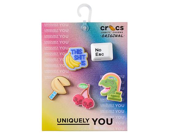 CROCS-UNISEX NO ESC 5 PACK JIBBITZ