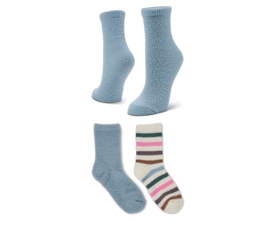 APARA-WOMENS CREW SOCKS 2 PAIRS