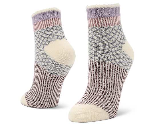 FIRESIDE-WOMENS PATTERN BLOCK SLIPPER SOCK 1 PAIR