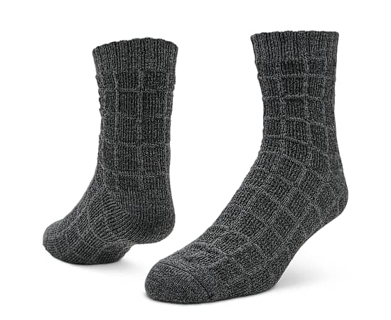 FIRESIDE-MENS GIMMIE WAFFLES SLIPPER SOCK 1 PAIR