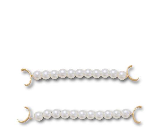 CROCS-UNISEX PEARL CHAIN SANDAL CHARMS 2 PACK