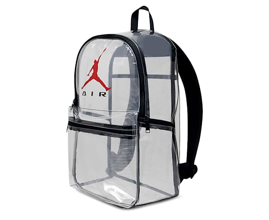 JORDAN-UNISEX CLEAR BACKPACK