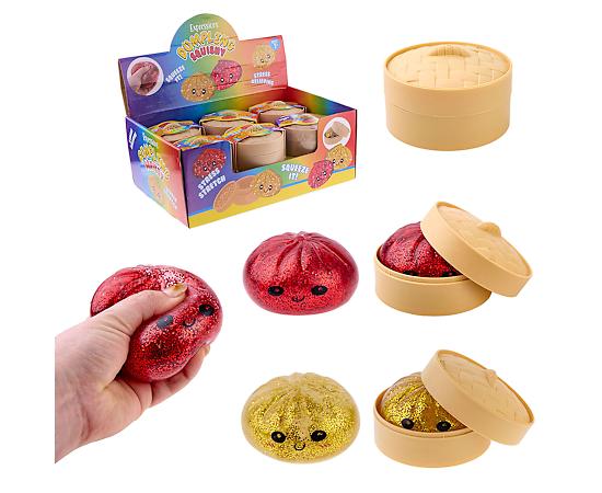 EXPRESSIONS-UNISEX GLITTER SQUISHY DUMPLING