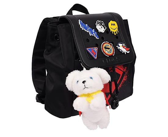 CROCS-UNISEX SUPERGIRL BACKPACK WITH KRYPTO PLUSH