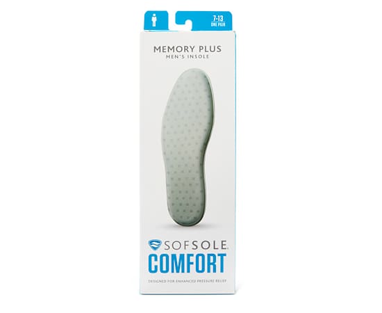 MENS 7-13 MEMORY PLUS INSOLE