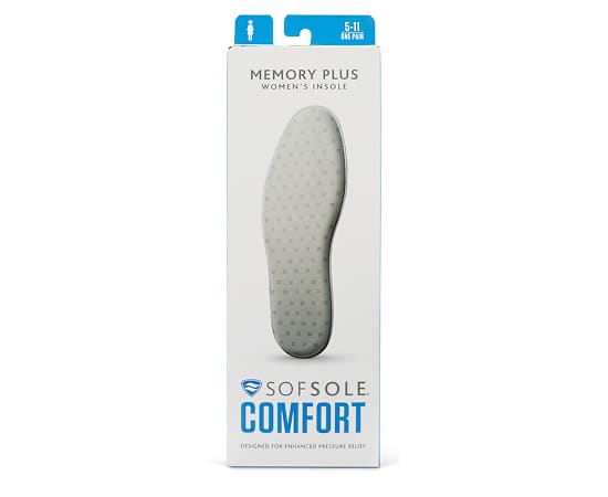WOMENS 5-11 MEMORY PLUS INSOLE