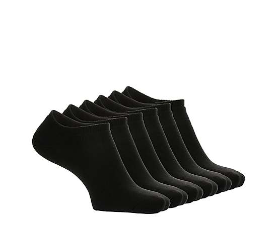 MENS NO SHOW SOCKS 6 PAIRS