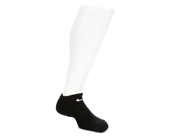 BOYS MEDIUM CUSHIONED NO SHOW SOCKS 6 PAIRS