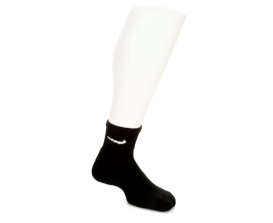NIKE-BOYS SMALL QUARTER SOCKS 6 PAIRS